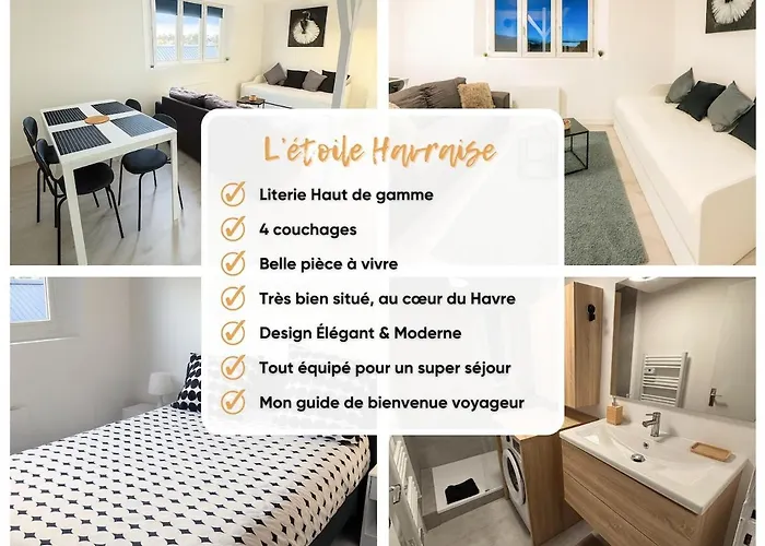 Appartement L'etoile Havraise - 4 People 3 Beds Le Havre